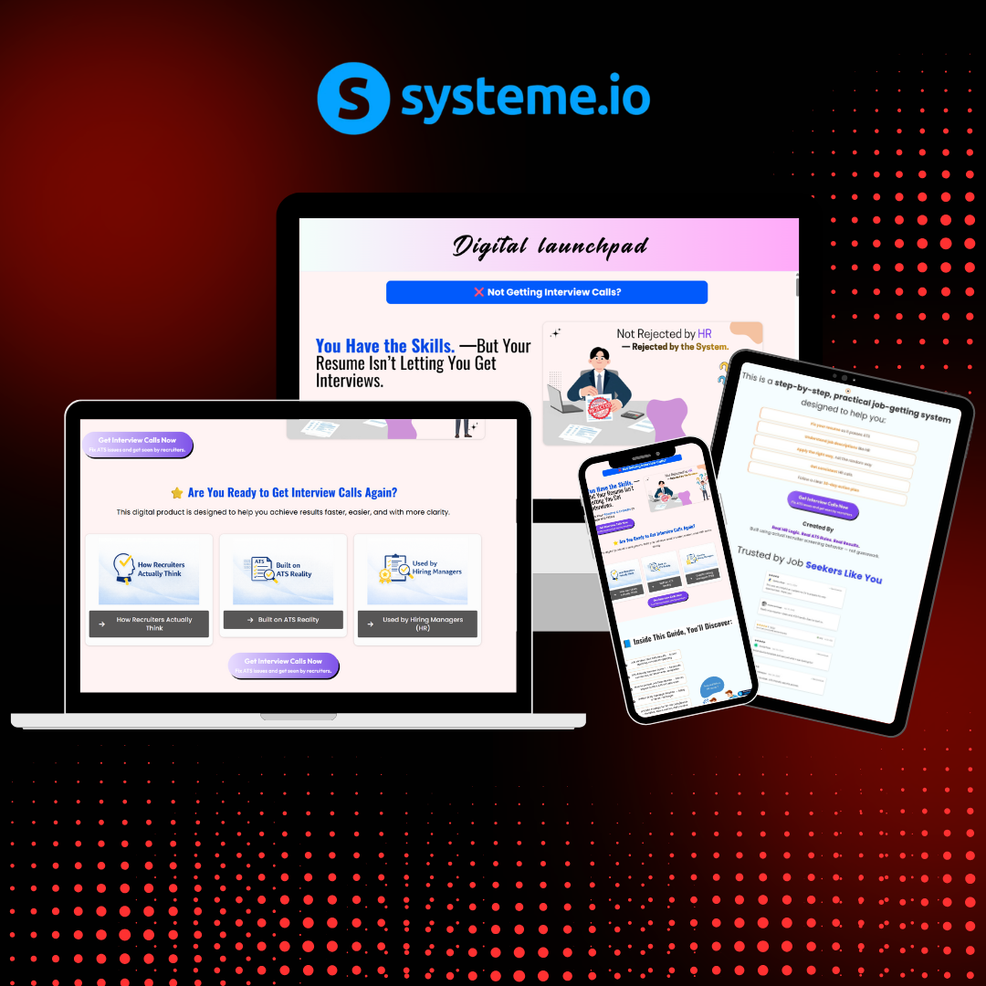 Systeme.io Funnel Template for Selling Digital Product